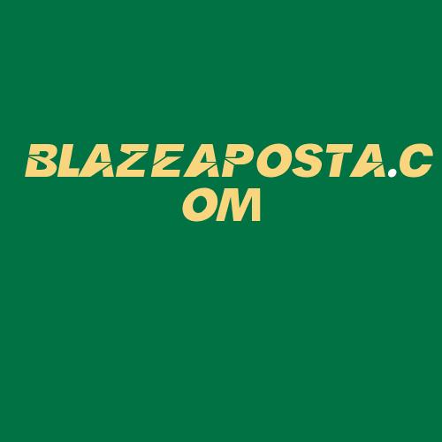 Logo da BLAZEAPOSTA